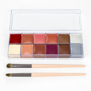 New Products Professional Easy Non-toxic <b>Paint</b> <b>Body</b> Makeup 12 Colors Hot Sale Face Painting - Product Image 3