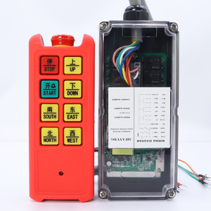 Control Remoto Inalámbrico Industrial de 6 Botones de Una Sola Velocidad para Mini Polipasto Eléctrico, Fácil de Operar y Anti-Interferencias - Product Image 5