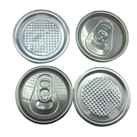 Boîtes à Boissons de 330 ml en Plastique PET Transparent avec Couvercles en Aluminium à Ouverture Facile
