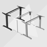 Confortable — support de bureau électrique, Table réglable et ergonomique, à moteur unique, meuble intelligent