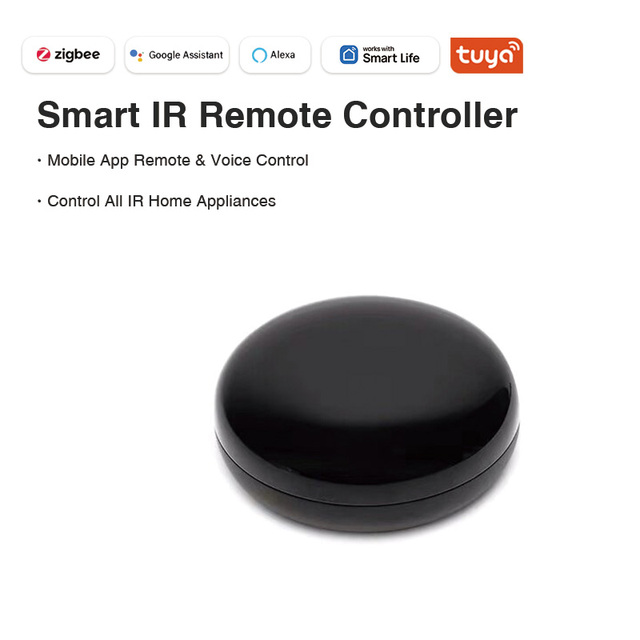 Tuya Smart IR Remote Controller Zigbee Works with Alexa Google Assistant Smart Life App Home Infrared Control Hub