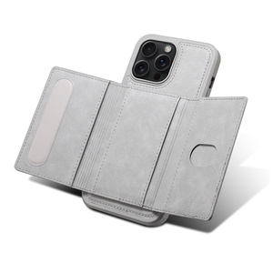 Funda de Cuero Desmontable 2 en 1 con Cartera para iPhone 12, 12 Pro, 12 Pro Max, Protector de Cámara, Precio de Fábrica Lichicase - Product Image 3