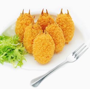 Saveurs de filet de <span class=keywords><strong>crabe</strong></span> popcorn doré frit congelé croustillant Fruits de mer panés préparés - Product Image 6