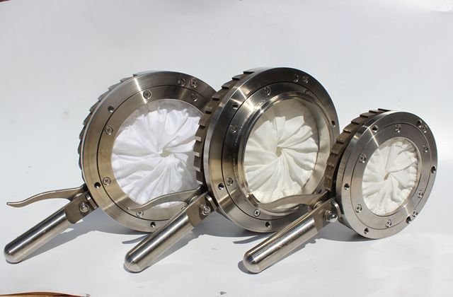 IR Series Quick Release Iris Diaphragm Valve, Stainless Steel, Flange Connection,for Food, Chemical, Pharmaceutical Industry.