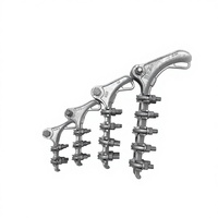 Pince de tension à coin galvanisée à chaud RNC NX-2, type boulon réglable, raccord de puissance