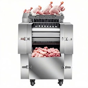 Équipement de découpe automatique de viande de bœuf et de porc à haute efficacité, pour la découpe en cubes de poitrine de <span class=keywords><strong>poulet</strong></span>, capacité de 500 à 1000 kg par heure - Product Image 5