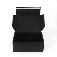 Boîte d'expédition postale auto-scellante avec logo personnalisé Boîte d'expédition en carton ouverte à bande déchirable adhésive avec bande à fermeture éclair Matériau en papier durable