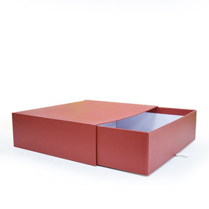 Custom Luxury Gift <b>Box</b> with Gold Stamping Sliding Drawer Design Glossy Lamination and Embossing Paper Cardboard Material - Product Image 2