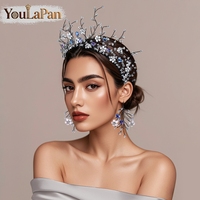 YouLaPan – bandeau de mariage élégant pour femmes, tissage fait à la main, accessoires de cheveux exquis pour banquet et soirée dansante, YXA243