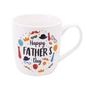 Taza de café de cerámica <span class=keywords><strong>para</strong></span> el Día del Padre, vaso de regalo <span class=keywords><strong>para</strong></span> el día de la madre, con calcomanías <span class=keywords><strong>personalizadas</strong></span>, logotipo <span class=keywords><strong>para</strong></span> papá, color blanco, 13oz, venta al por mayor - Product Image 2