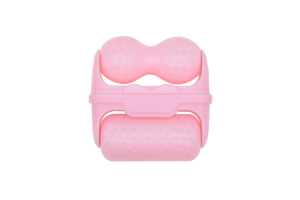 Rouleau à glace en silicone <span class=keywords><strong>2</strong></span> en <span class=keywords><strong>1</strong></span> en forme de V et tête de refroidissement plate pour le visage, les yeux et le corps blanchissant <span class=keywords><strong>Derma</strong></span> Rolling System - Product Image 4