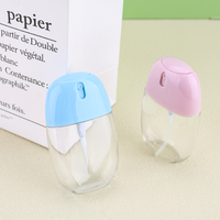 Bouteille pulvérisateur personnalisée en plastique, bouteille à brume douce au toucher, 30 ml, 50 ml, bouteille de pulvérisation