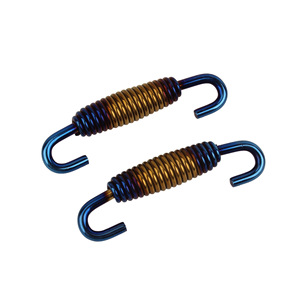 สปริงดันท่อไอเสียรถจักรยานยนต์ Zuqing ขนาด 60 มม. สแตนเลส ยางกันกระแทก ใช้ได้กับรถทั่วไป - Product Image 4