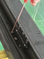 Façades Meilleure vente NFRC Fenêtre en verre isolé insonorisé Fenêtres pliantes en aluminium