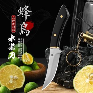 Cuchillo de acero D2 súper afilado, cuchillo mongol de mano para cortar carne, cuchillo para barbacoa, cuchillo para bistec y frutas - Product Image 2