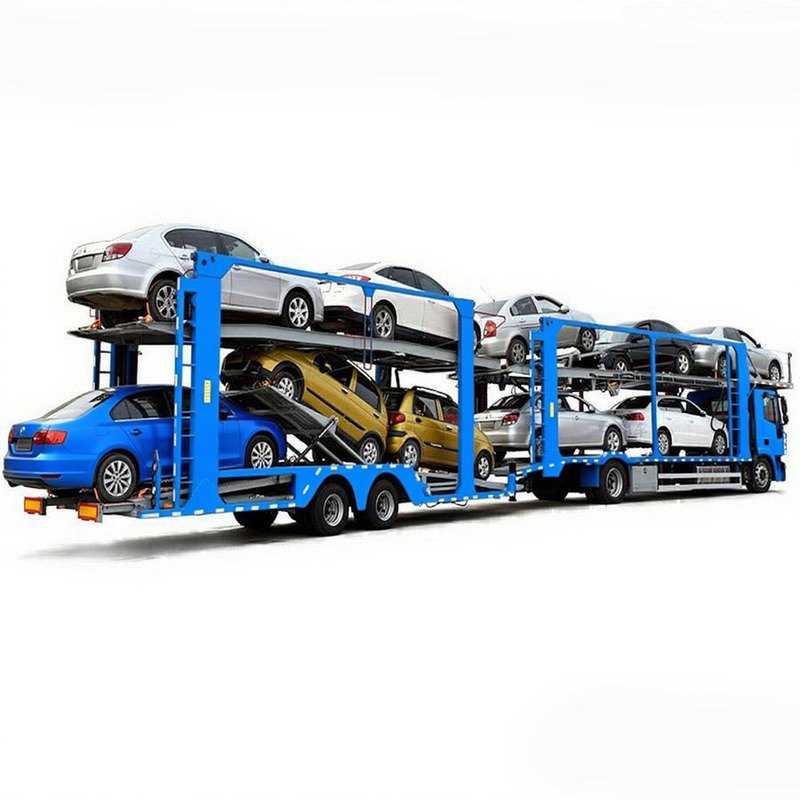 High Performance 2 Axle Enclosed Carrier
