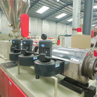 Línea de Producción de Perfiles de PVC, Máquina para Fabricar Postes de Cercas de Plástico Reciclado de PVC y Madera