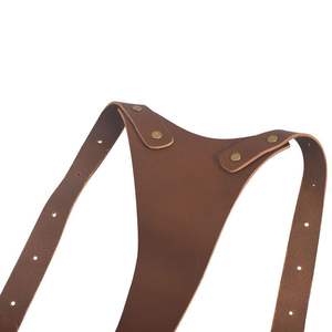 Correa de Cuero Genuino para Cámara SLR, Correa de Muñeca/Hombro de Disparo Rápido, Alivio de Estrés, Cruzada, Ligera y Conveniente - Product Image 1