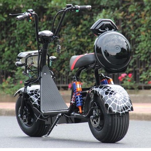 Scooter Elettrico Citycoco a Due Posti con Pneumatici Larghi, 1500w 2000w 60V 12ah/20ah, Fuoristrada/<span class=keywords><strong>E</strong></span>-Chopper 3000w - Product Image 1