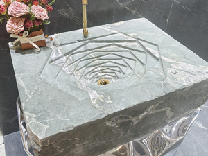 Quartzite Vert Safari en Pierre Naturelle du Brésil pour Carreaux Muraux, Plans <span class=keywords><strong>de</strong></span> Travail, Comptoirs, Plans <span class=keywords><strong>de</strong></span> Toilette, Plans <span class=keywords><strong>de</strong></span> Travail <span class=keywords><strong>de</strong></span> Cuisine, Finition Polie Effet Cuir - Product Image 4