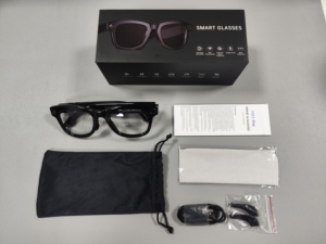 Gafas Inteligentes M01 con IA, WiFi, BT5.3, Traducción ChatGPT, Activación por Voz, Carga Magnética - Product Image 5