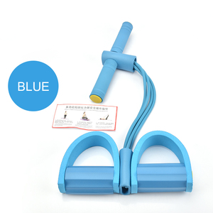 Corde de Tension TPE pour Entraînement AB, Équipement de Fitness, Bande de Résistance Élastique à 4 Tubes pour Yoga, Modèle <span class=keywords><strong>Ksport</strong></span> A12 - Product Image 3