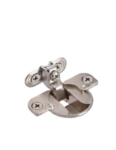 Bisagras para Puertas Corredizas de Gabinetes de Cocina de Aleación de Zinc, Brazo Ultracorto, Diseño Oculto Invisible, Montaje Empotrado Moderno, Interior/Exterior - Product Image 1