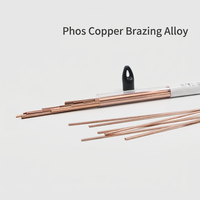 Barre de soudure en cuivre, alliage de brasage CuPc-2 Phos-Copper pour climatiseur, congélateur, réfrigérateur