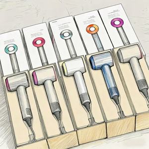 Secador de Pelo Profesional de Alta Velocidad sin Aspas con Iones Negativos para Uso Doméstico y en Salón de Belleza - Product Image 1