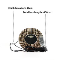 Éclairage d'ambiance dynamique pour voiture, yeux de démon exclusifs transfrontaliers, LED, alimentation USB, Plug-and-play, Modèle 10 5V