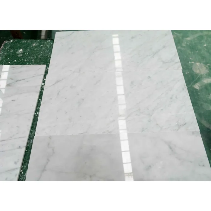 Marble Tile for Home Decoration Factory Price Imported Italian Carrara White Modern Luxury Tiles Home Office Polished 100 Piece