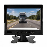 Monitor de Vehículo AHD TFT LCD de 1.7 Pulgadas, 12-24V, Monitor de Visión Trasera Automático