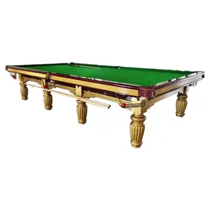 International Professional Solid Wood Snooker Billiard Table Hot Sale Tournament Quality Pool Table For Sale