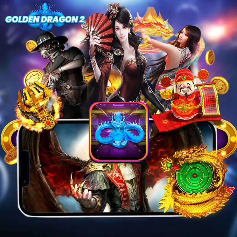 new style Poseidon Golden Dragon Development software distributor online fish game