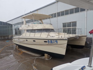 Grandsea 41ft Nouveau catamaran en fibre de verre Yacht de plaisance <span class=keywords><strong>Maison</strong></span> Bateau <span class=keywords><strong>à</strong></span> <span class=keywords><strong>vendre</strong></span> pour les fêtes - Product Image 3