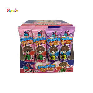 Gomme à bulles liquide avec saveur <span class=keywords><strong>de</strong></span> fraise et <span class=keywords><strong>de</strong></span> raisin pour mâcher des bonbons dans des tubes avec couvercles - Product Image 4