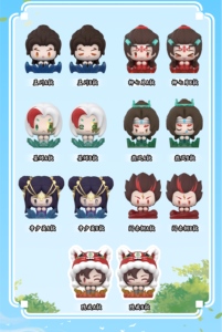กล่องสุ่มฟิกเกอร์อนิเมะ MiQu Azure Legacy ซีรีส์ฮีโร่สุดน่ารัก ขนาดมินิ จำนวน 12 กล่อง ขายส่ง ของสะสม - Product Image 3