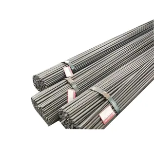 Grau 60 Ss400 S355 HRB335 HRB400 HRB500 Ferro Deformado Barra De Aço Laminados A Quente Vergalhão de Aço para Construção Civil