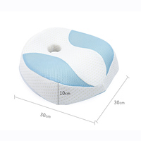 Oreiller cervical personnalisé en mousse à mémoire de forme, orthopédique, ergonomique, pour le sommeil, soulagement de la douleur, tricoté, certifié OEKO-TEX, pour le camping