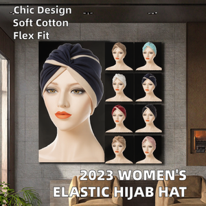 Nuevo Estilo 2026: Gorro Hijab de Algodón para Mujer, Turbantes Elásticos Retorcidos, Gorro de Dormir para Damas, Pañuelo Suave Musulmán para Fiesta - Product Image 2