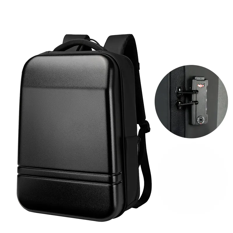 Hot selling TSA lock Travel bag With Laptop Compartment Anti Theft business back pack hard shell backpacks