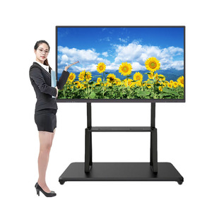 Freestanding tương tác phẳng màn hình cảm ứng đứng điện tử 75 inch <span class=keywords><strong>IR</strong></span> cảm ứng tương tác phẳng - Product Image 2