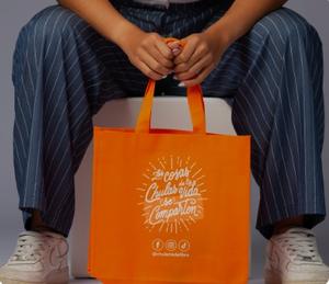 Bolsas Ecológicas Laminadas de Tela No Tejida para Supermercado, Bolsa de Compras de Tela No Tejida con Logotipo Personalizado - Product Image 2