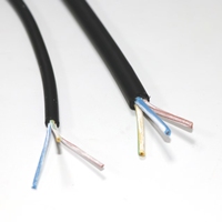 Câble flexible en cuivre toronné à 3 conducteurs H07RN-F, résistant aux hautes températures 450/750V CE, pour usage industriel