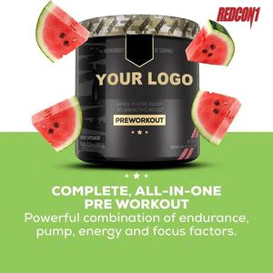 OEM Poudre de pré-entraînement vitamine fraise mangue bêta-alanine + citrulline malate cétogène complément alimentaire de pré-entraînement - Product Image 2