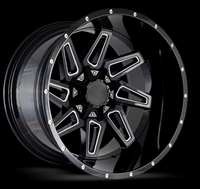 Nouvelles jantes en alliage d'aluminium forgé Horus Disc 20x10J 5x100 5x127 adaptées aux Jeep Cherokee SUV, voitures particulières, jantes sur mesure, finition noire