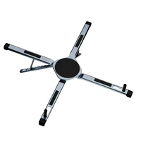 Support d'ordinateur portable en alliage d'aluminium, support magnétique télescopique portable et réglable pour tableau de bord, compatible avec les téléphones
