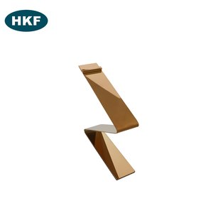 Magasin de chaussures support de chaussures fil métallique chromé étagère à chaussures dorée pour magasin de vêtements - Product Image 4