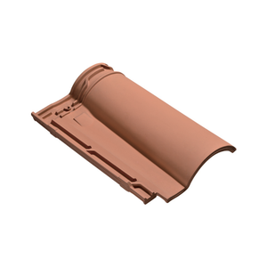Tegole in Argilla Stile Romano Europeo, Dimensioni 485mm*315mm, Design Grafico PT ROOF, Modello 3D Design S, 9.3 Pezzi/mq CN;GUA - Product Image 3