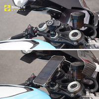 SMNU Suspension magnétique amortissement Moto support de téléphone quatre couleurs boulon d'expansion moto support de téléphone